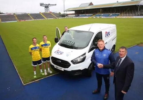 Arc Vehicle Rental Sponsors Greenock Morton Football Club